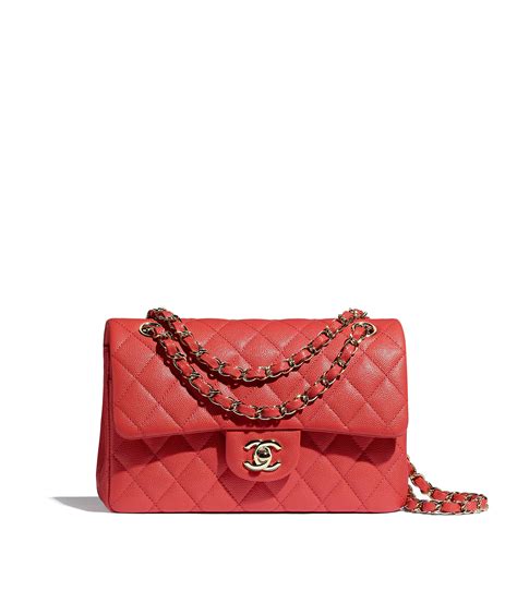 saco chanel de perlas|Bolso mini clásico .